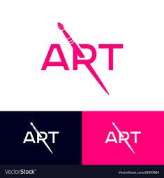 Logos In Illustrator, Artistic Logo Ideas, Art Logos Ideas, Art Logo Design Ideas Creative, Art Gallery Logo Design Ideas, Logo Design Artist, Art Logo Ideas Creative, Logo For Painting Artist, Logo Design For Artist