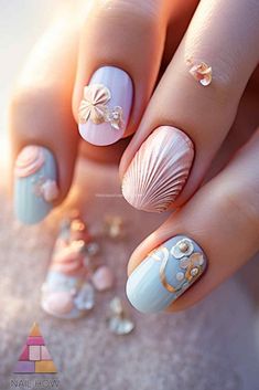 Beach Sand Nails, Hawaiian Flower Nails, Vibrant Nail Designs, Aloha Nails, Hawaiian Nails, Hawaii Nails, Sand Nails, June Nails, Aloha Spirit