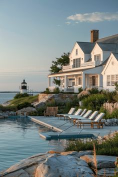 Oceanfront Paradise: New England's Crown Jewel New England Coastal Homes, Coastal New England Home, New England Interior Design, Newport Restaurants, Hidden Passageways, New England Beach House, Ranch Design, England Summer, Dark History