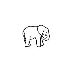 an elephant is standing on the ground