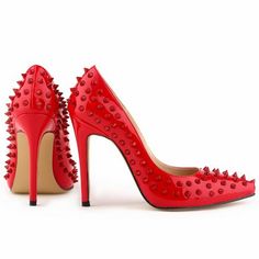 Awesome Valentine's Day Gift For Ladies High Heels Red Shoes Patent Shoes, Shoe Inspiration, Patent Leather Shoes, Prom Shoes, Red Heels, Patent Leather Pumps, Shoes Pumps