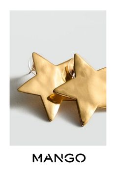 Take advantage of the best discount of the year with Black Friday, Pattern star, Metallic press stud fastening Star Jewellery, Stars Earrings, Star Earrings Stud, Star Jewelry, Earrings Stud, Press Studs, Star Earrings, Earrings Gold, Metallica