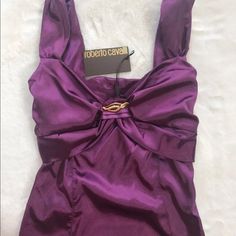 Royal Purple Roberto Cavalli Cocktail Dress Size 44 Even Though It’s New With Tags It Does Have Snags - Please See Last Image Royal Purple Dress, Animal Print Cocktail Dresses, Teal Midi Dress, 40s Style Dresses, Roberto Cavalli Dress, Cavalli Dress, Silk Evening Dress, Stretch Knit Dress, 40s Fashion