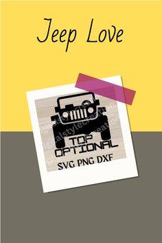 jeep love svg file for cricut