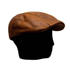 The Saint Martin Faux Leather Driver Cap offers warmth, style and durability for any season. These caps are popular men's accessories for fall and winter outfits, but you can tastefully pair this faux brown leather driver hat with warmer weather outfits as well. Soft and incredibly comfortable, this cap is made from realistic, hide-like, 100% polyester material on its interior and exterior alike. This hat is also available in black and brown color options, both of which are neutral enough to be paired with most wardrobe ensembles. Check out other unique features of this comfortable faux leather driver cap below! Casual Class in an Incredibly Comfortable Style The Saint Martin Faux Leather Driver Cap offers maximum comfort in a form that flatters a wide range of personal styles. Whether you Leather Ivy Cap, Fall And Winter Outfits, Gambler Hat, Upf Clothing, Outback Hat, Mens Hats Fashion, Ivy Cap, Weather Outfits, Hat Stores