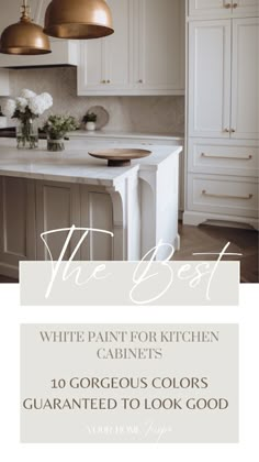 the best white paint for kitchen cabinets 10 gorgeous colors that are guaranteed to look good