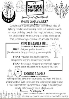 Candle Magick For Beginners, 3 Digital Book Of Shadows, Basic Witchcraft, Book Of Shadows Pages, Witchcraft Spells For Beginners, Wiccan Magic