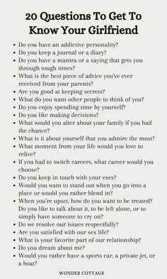 Question To Ask In A Relationship, Cute Notes To Give To Your Girlfriend, Poetic Questions To Ask, Question To Ask My Girlfriend, Boyfriend And Girlfriend Questions, Cute Questions To Ask Your Girlfriend, Fun Questions To Ask Your Girlfriend, Things To Tell Your Girlfriend, Things To Ask Your Girlfriend