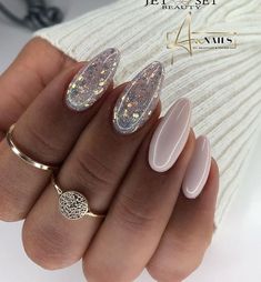 Princess Nails, Unghie Sfumate, Makeup Lifestyle, Snow Princess, Beach Nails, Classy Nails, Pretty Acrylic Nails, Nails Magazine