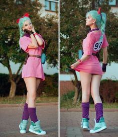 Female Cosplay Ideas, Bulma Cosplay, Dbz Cosplay, Cosplay Ideas Women, Anime Cosplay Ideas, Diy Halloween Costume, Fantasias Halloween, Cute Cosplay, Couple Halloween Costumes