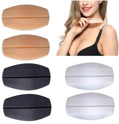 PRICES MAY VARY. ★Soft durable silicone. Washable and reusable, ideal for everyday use, It is waterproof, washable and durable, you can use them repeatedly for many times. ★{Anti-slip}:Putting your bra straps into these soft silicone cushions can prevent straps from slipping, avoid the embarrassment of bra straps falling in public places. ★{RELIEVE PAIN}: This strap pads are very soft and smooth, These pads can prevent bra straps from digging into your shoulders and relief from painful bra strap Frontless Plunge Bra Kit, Covering Bra Straps, Bra Strap Holder, Bra Extender, Silicone Bra, Bra Strap, Public Places, Lingerie Accessories, Designer Lingerie