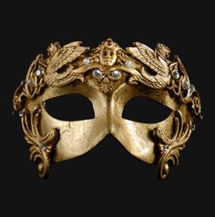 Fantasy Villian, Black And Gold Masquerade Mask, Masquerade Masks For Men, Italian Masks, Edgy Long Hair, Venetian Costumes, Silver Masquerade Mask