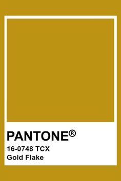 pantone's gold flake