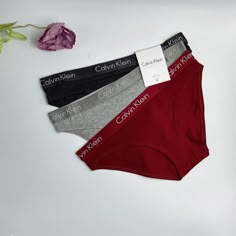 You're Getting Authentic New Calvin Klein Stretch Bikini Panties 3pc Dark Red, Grey, Charcoal Grey Made Of 95% Cotton+5% Elastane. Due To Personal Intimates, No Offers, No Returns, Or Trades, Thank You For Understanding. Thanks, Money Tree Store Clothes In Closet, Victoria Secret Perfume Body Spray, Calvin Klein Thong, Calvin Klein Ck One, Perfume Body Spray, Victoria Secret Perfume, Dr Wardrobe, Calvin Klein Red, Money Tree