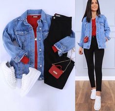 Outfit Denim Jacket, Outfit Denim, Western Wear Outfits, Trendy Dress Outfits, Jacket Outfit, Causual Outfits