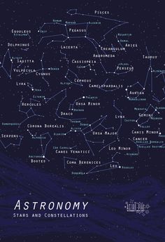 the cover of astronomy stars and constellations