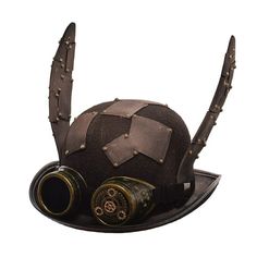 Steam Punk Hat Retro Rabbit Ears Patch Decoration Top Hat Headwear 100% NEW Package:1pc Hat Head Size:about 56cm The goggle is removable and can be worn. The strap is adjustable. You can see through them, though there are gears decorating the one eye piece. Steampunk,Victorian,Industrial Age Cosplay costume Steampunk gears accessories for men or women Best gift for steampunk cyberpunk funs. Punk Style Adjustable Costume Hats For Cosplay, Adjustable Punk Costume Hats And Headpieces For Cosplay, Adjustable Punk Mini Hat For Cosplay, Punk Brimmed Hats For Cosplay, Punk Adjustable Costume Hats And Headpieces For Halloween, Punk Style High Crown Hat For Cosplay, Punk Adjustable Hat For Halloween, Adjustable Brimmed Punk Style Costume Hats And Headpieces, Punk Style Adjustable Visor Hat