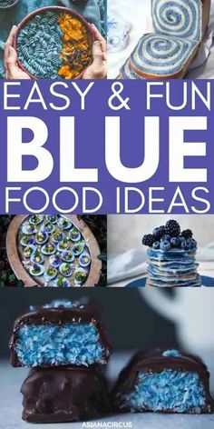 easy and fun blue food ideas