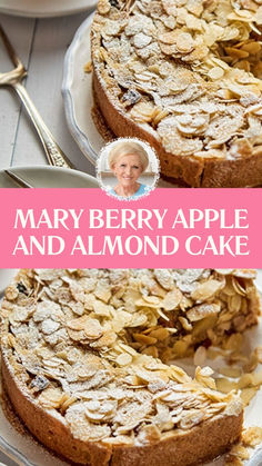 Mary Berry Apple And Almond Cake Mary Berry Desserts, Mary Berry Recipes, Apple And Almond Cake, Berry Desserts, Mary Berry Recipe, Gelato Recipe, Berry Recipes, Almond Cake Recipe, Chefs Table