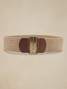 Heritage Linen & Leather Belt | Banana Republic Women's Belts, Belts For Dresses, Stretch Belt, Brown Belt, Top Shoes, Belts For Women, Belted Dress, Leather Belt, Banana Republic