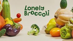 Lonely Broccoli is a project fighting the food waste problem. They buy out fruits and vegetables that were refused to appear in stores for aesthetic reasons, pack them in boxes and deliver around Moscow. Vegetable Advertising, Vegetables Market, Vegetables Poster, Vegetable Poster, Salad Design, Groceries App, Food Poster, Food App, Fresh Produce