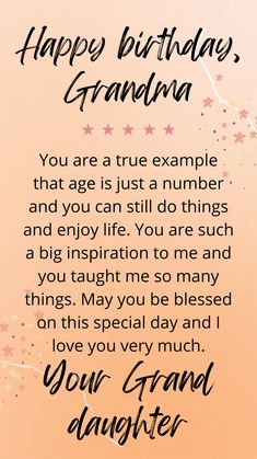 a birthday card with the words, you are a true example that age is just a number and you can still do things