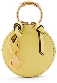 Yellow Purses, Chloe Purses, Handbag Heaven, Leather Coin Purse, Round Bag, Burberry Handbags, Cute Bags, Stylish Bag, Lady Dior