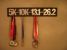 Running display medal racks Medals Display, Running Medal Display, Running Medal, Race Medal, Running Medals, Race Bibs, Run Like A Girl, Medal Display, Running Equipment