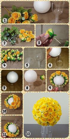 how to make a flower arrangement with flowers in vases