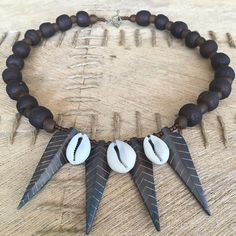 LB Beads on Instagram: ““Spikes” Wakanda inspired necklace..... available on my Etsy shop, link in bio #beadednecklace #handmadenecklace #unisexnecklace…” Inspired Necklace, Unisex Necklace, African Inspired, Buy Handmade, Jewelry Maker, Handmade Necklaces, Mens Bracelet