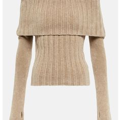 Brand New With Tags! Perfect Sweater For Fall And Winter! Sadly Did Not Fit Me! Feel Free To Ask Any Questions Size 38, I Believe Is A Medium Jacquemus Top, Fashion Png, Sleeveless Knit Top, Floral Shirt Dress, Baddie Hairstyles, Winter Fits, Knitted Top, Fashion Baby, Ribbed Knit Sweater