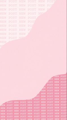 a pink and white poster with the word post office on it's bottom corner