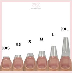 Preppy Nail Ideas, Gel Nails Shape, Nail Shape Chart, Beginner Nail Tech, Nail Tech School, Nails Business, Shape Chart, Shape Nails