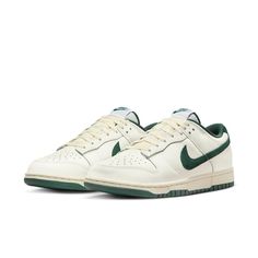 Nike Dunk Low 'Athletic Department - Deep Jungle' FQ8080-133 - KICKS CREW Basketball Icon, Deep Jungle, Baskets Nike, Limited Edition Sneakers, Nike Brand, Swag Shoes, Nike Store, Green Suede, Nike Dunk Low