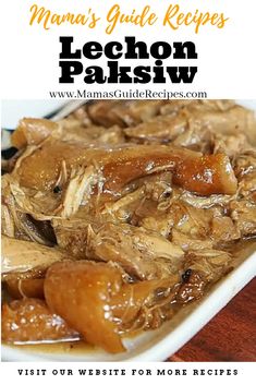 the recipe for mom's guide to lechon parsvi