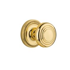 an image of a door knob in polished brass