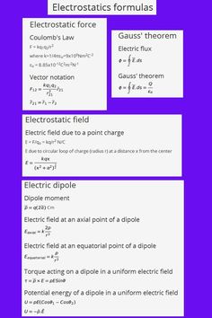 an electric field diagram with two different types of electrical fields and their corresponding states,