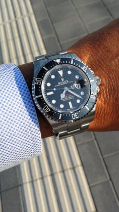 Rolex Deepsea, Luxury Clock, Latest Clothes For Men, Rolex Tudor, Iwc Watches, Denim Shirts