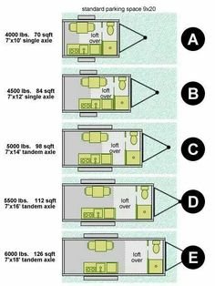 the floor plan for an rv home