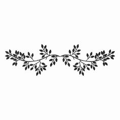 a black and white drawing of leaves on a white background with the word love written in it