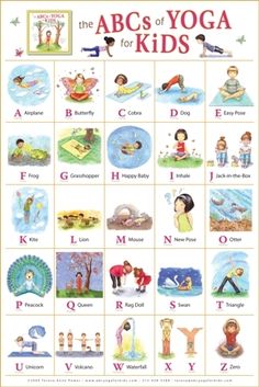 a poster with pictures of children's names in english and spanish, including the letter d