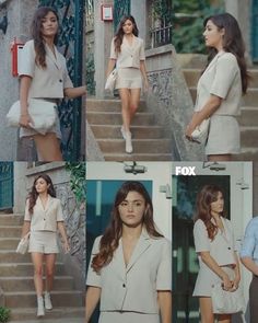 Hande Erçel Outfits In Sen Cal Kapimi, Hande Ercel Eda Yildiz Outfits