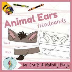 an animal ears headbands for crafts and nativity plays