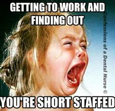 Work Short Staffed At Work, Preschool Humor, Pharmacy Humor, Work Funnies, Nursing School Humor, Workplace Humor, Funny Day Quotes, Work Funny