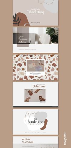 the website design for an interior store