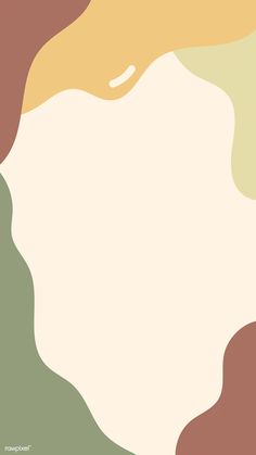 an abstract background with different shades of green, yellow and brown in the shape of wavy lines