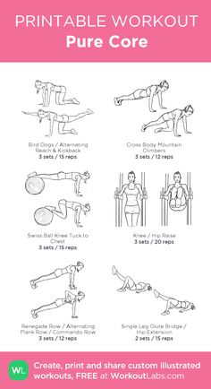 the printable workout guide for women