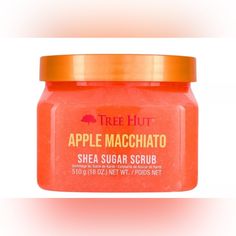 Tree Hut Boba Milk Tea Shea Sugar Scrub 18 Oz 1 Count - Discontinued New Body Boba Milk Tea, Boba Milk, Honeycrisp Apples, Pink Hibiscus, Apple Fruit, Evening Primrose Oil