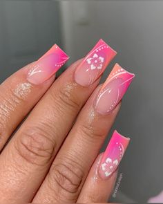 Length Nails, Acrylic Toe Nails, French Tip Acrylic Nails, Her Nails