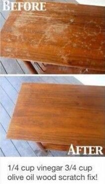 the before and after pictures of an old coffee table with wood staining on it